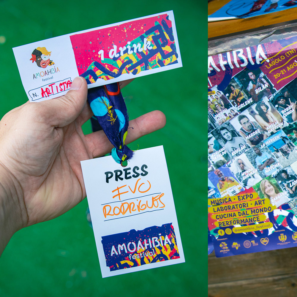 Amoahbia Festival printed ID and food tickets