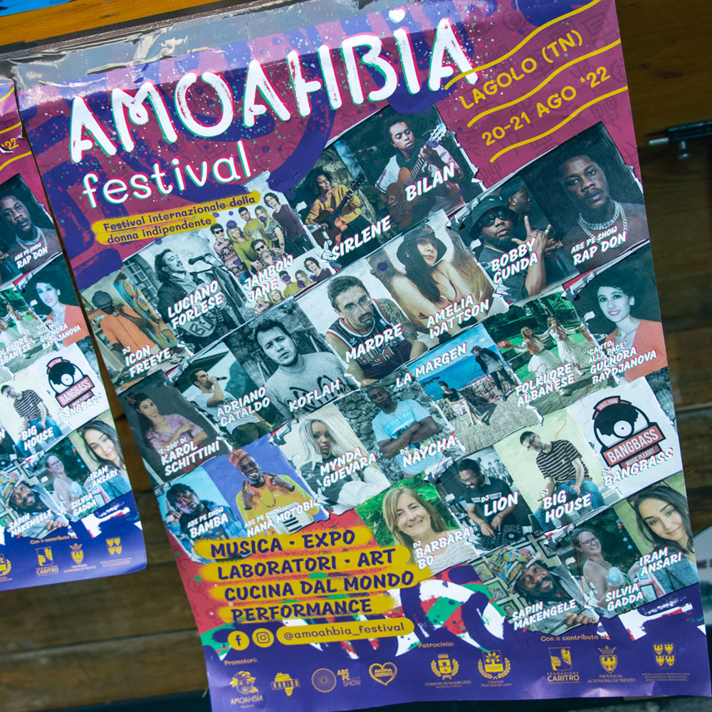 Amoahbia Festival printed poster
