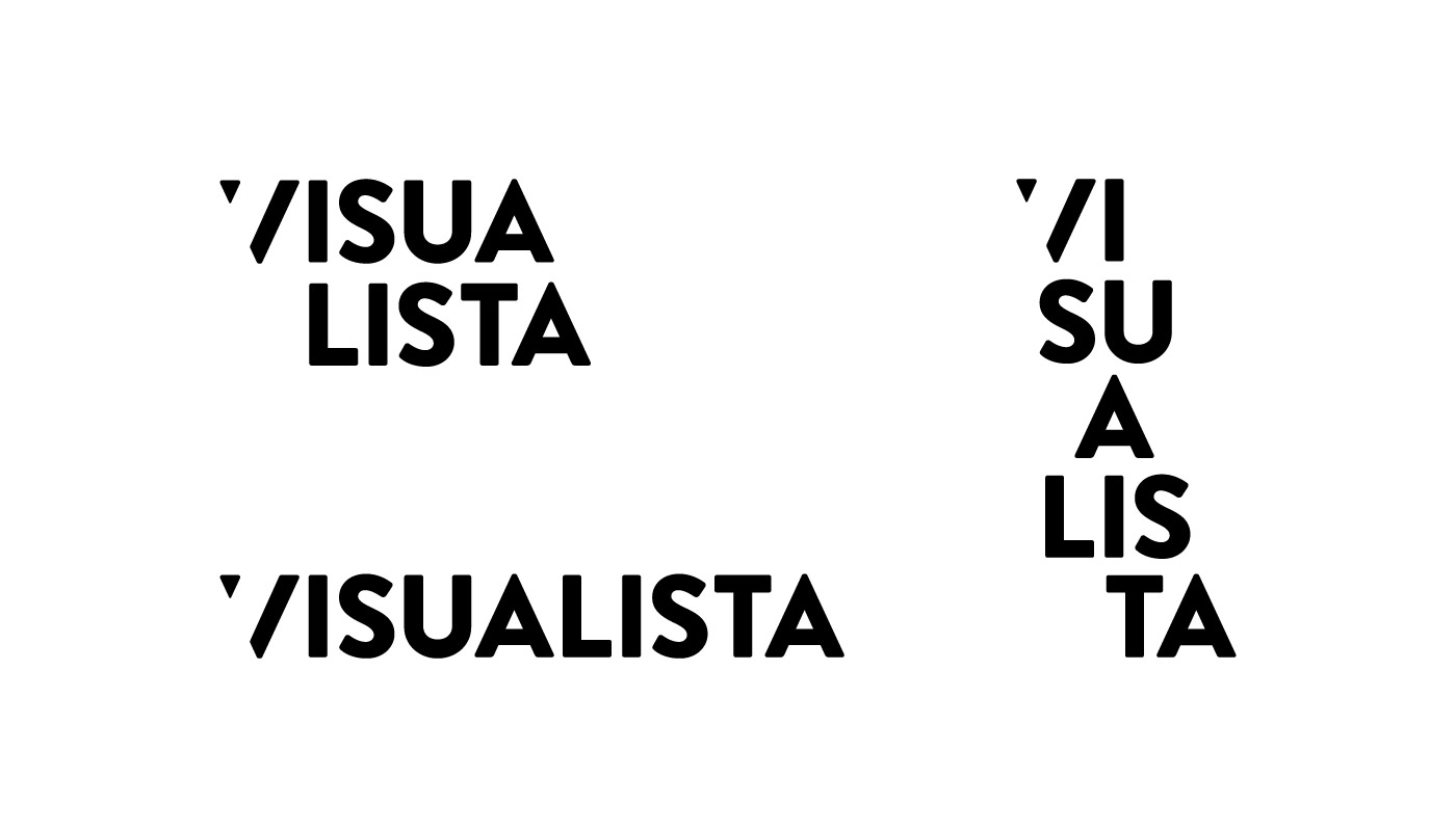 Visualista brand logo variations